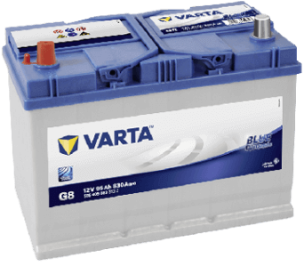 verta 12v 95ah g8 r jis